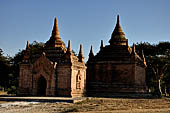 Bagan Myanmar. Temples near Abeyadana, Myinkaba. 